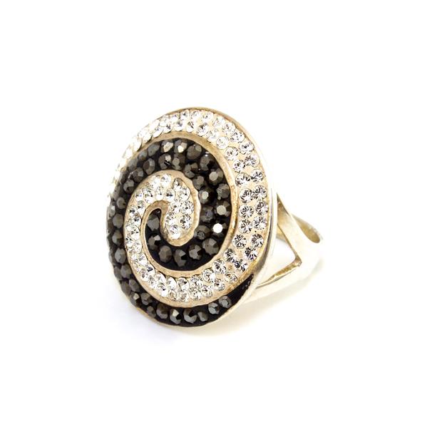 Swarovski köves női ezüst gyűrű