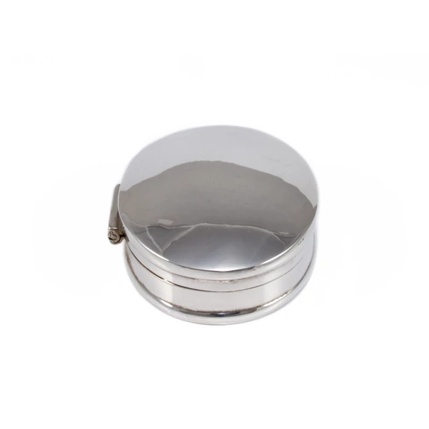 Fényes ovális ezüst szelence Fényes ovális ezüst szelence