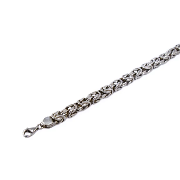 Ezüst király karlánc