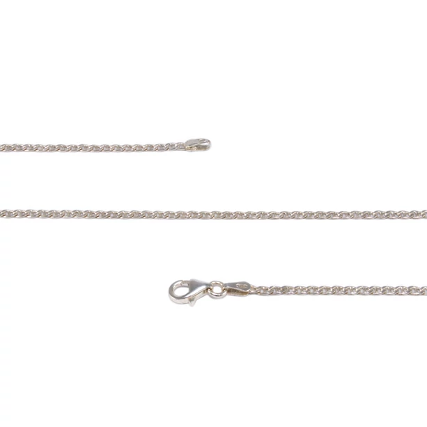 H-pancer vékony ezüst nyaklánc H-pancer vékony ezüst nyaklánc