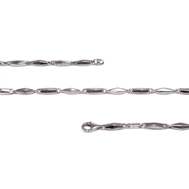 Barakka jellegű ezüst nyaklánc