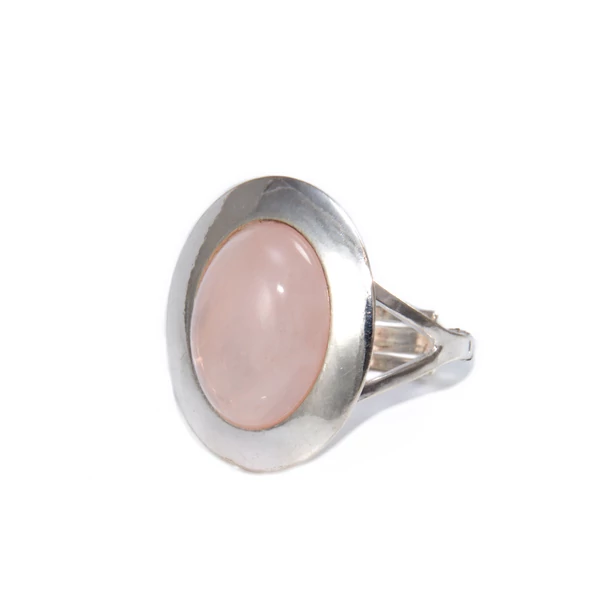 Rózsakvarc ezüst gyűrű  Rózsakvarc ezüst gyűrű
