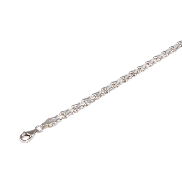 Tulipános lemezelt ezüst karlánc Tulipános lemezelt ezüst karlánc