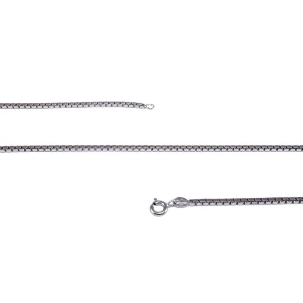 Velencei kocka ezüst nyaklánc